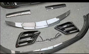 DRY CARBON BODY KIT for MERCEDES BENZ S CLASS AMG W223 2020+  Set includes:  Front Lip with LED Trunk Spoiler Rear Diffuser Air Vents