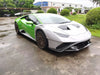 Conversion STO BODYKIT for Lamborghini Huracan LP580 - 610 2013-2016  Set include: Front bumper Front hood Front fenders Side skirts Rear Bumper Rear hood with Air intake Rear Spoiler Exhaust system STO badge Material: dry carbon with primer