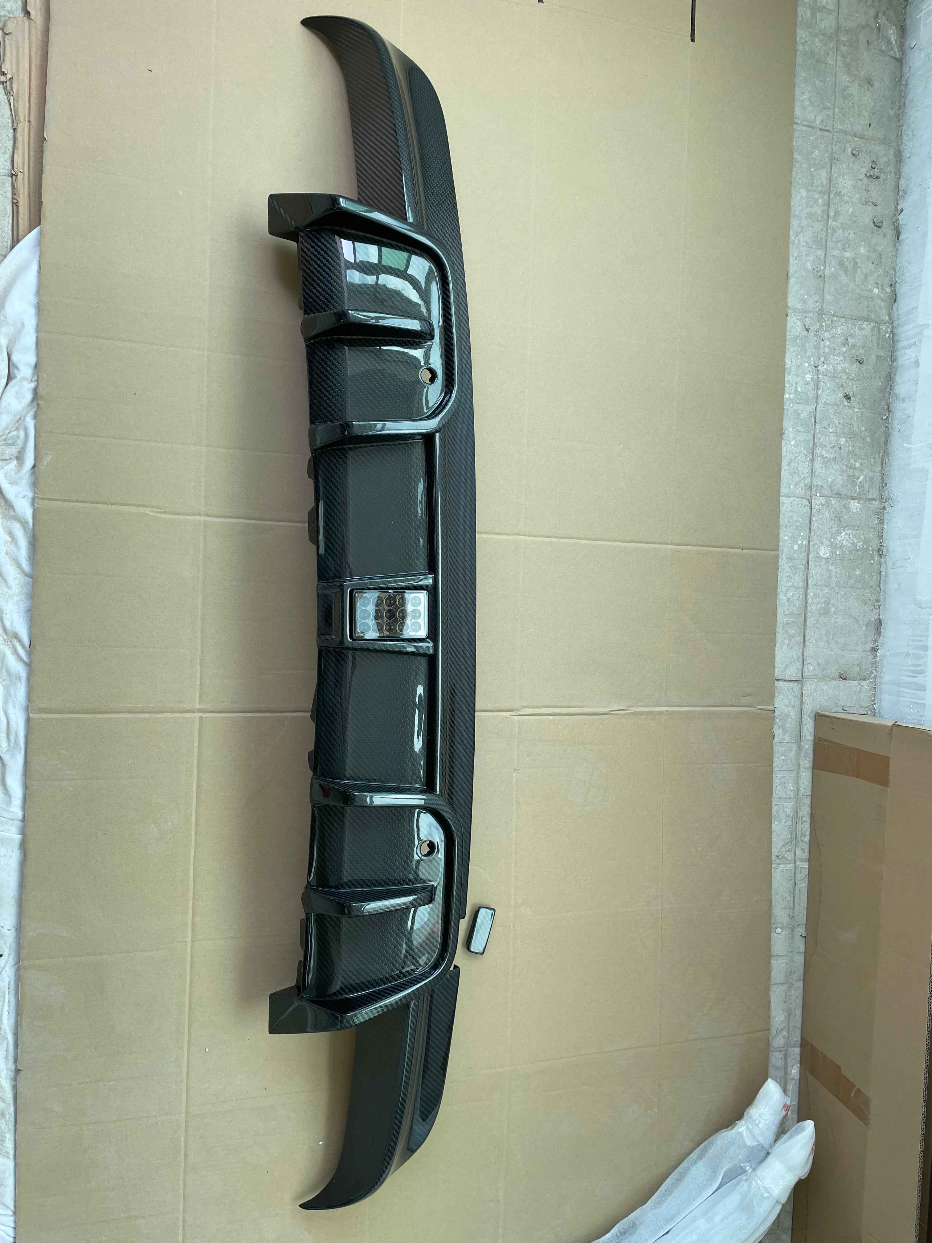 CARBON REAR DIFFUSER for BMW X5M G05/F95 X6M G06/F96 CUSTOM FIT FORZA ...