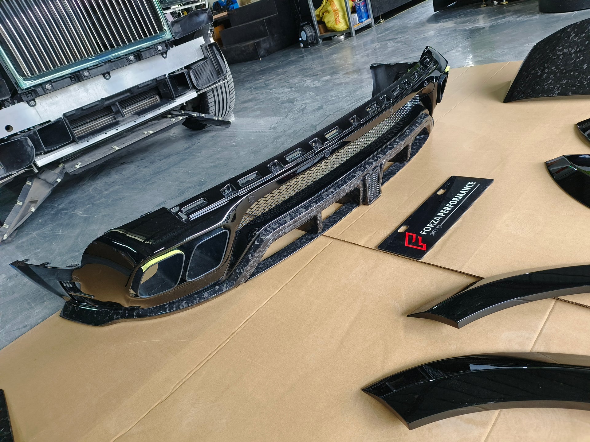 MANSORY Forged Carbon Body Kit For Rolls-Royce Cullinan  