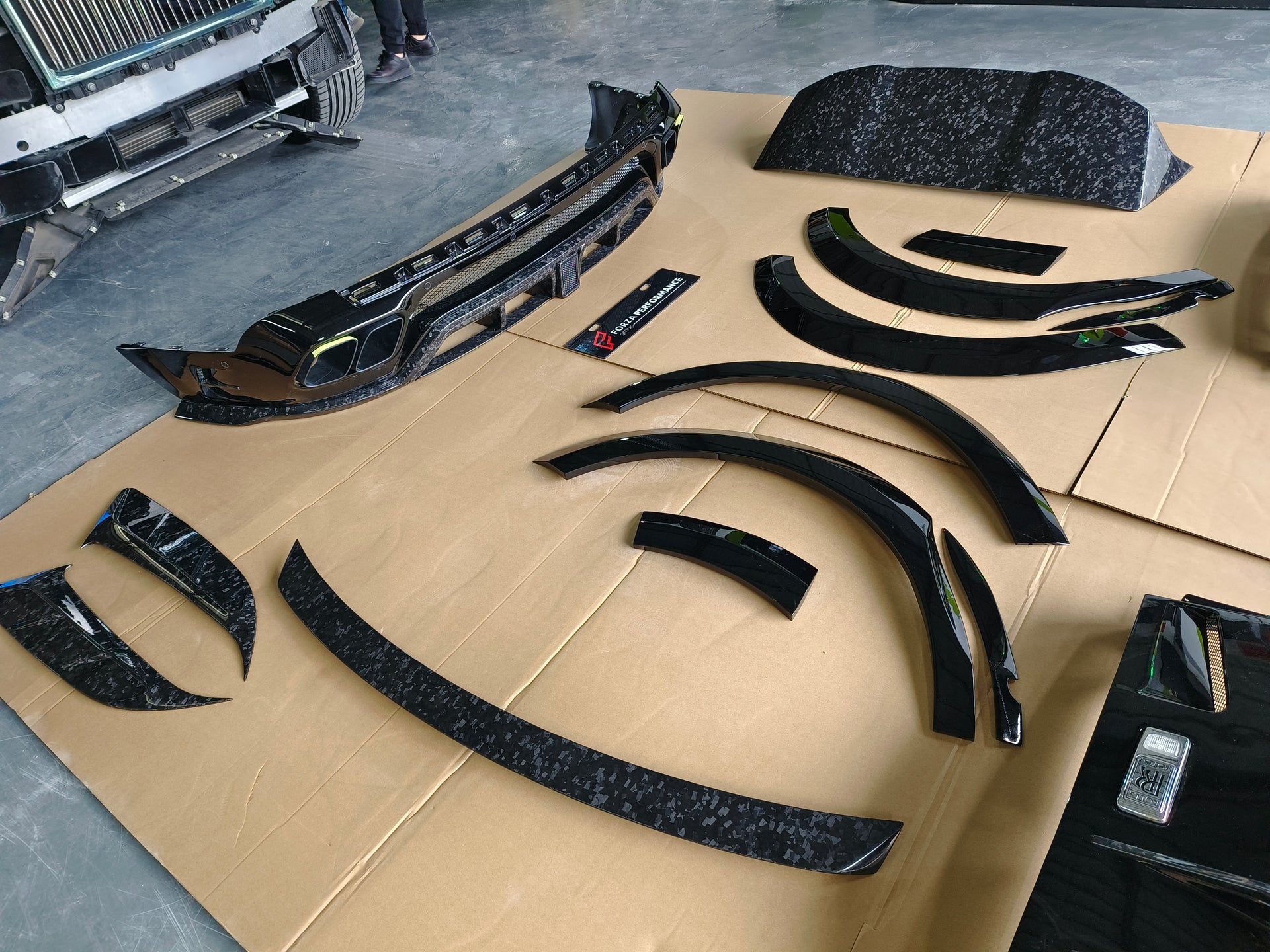 MANSORY Forged Carbon Body Kit For Rolls-Royce Cullinan  