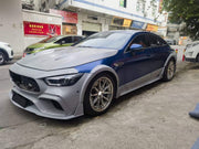 Conversion Body Kit For Mercedes Benz AMG GT GT43 GT50 GT53 GT63 GT63s To Diamont GT Kit  Set include:   Front Bumper Assembly Rear Bumper Assembly Rear Diffiser Side Skirts Side Trims Fenders Material: Plastic  NOTE: Professional installation is required
