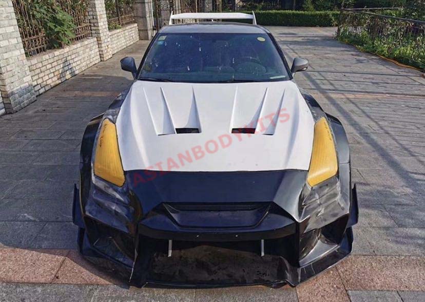 WIDE BODY KIT for NISSAN GT R R35 2016 - 2023 FORZA PERFORMANCE