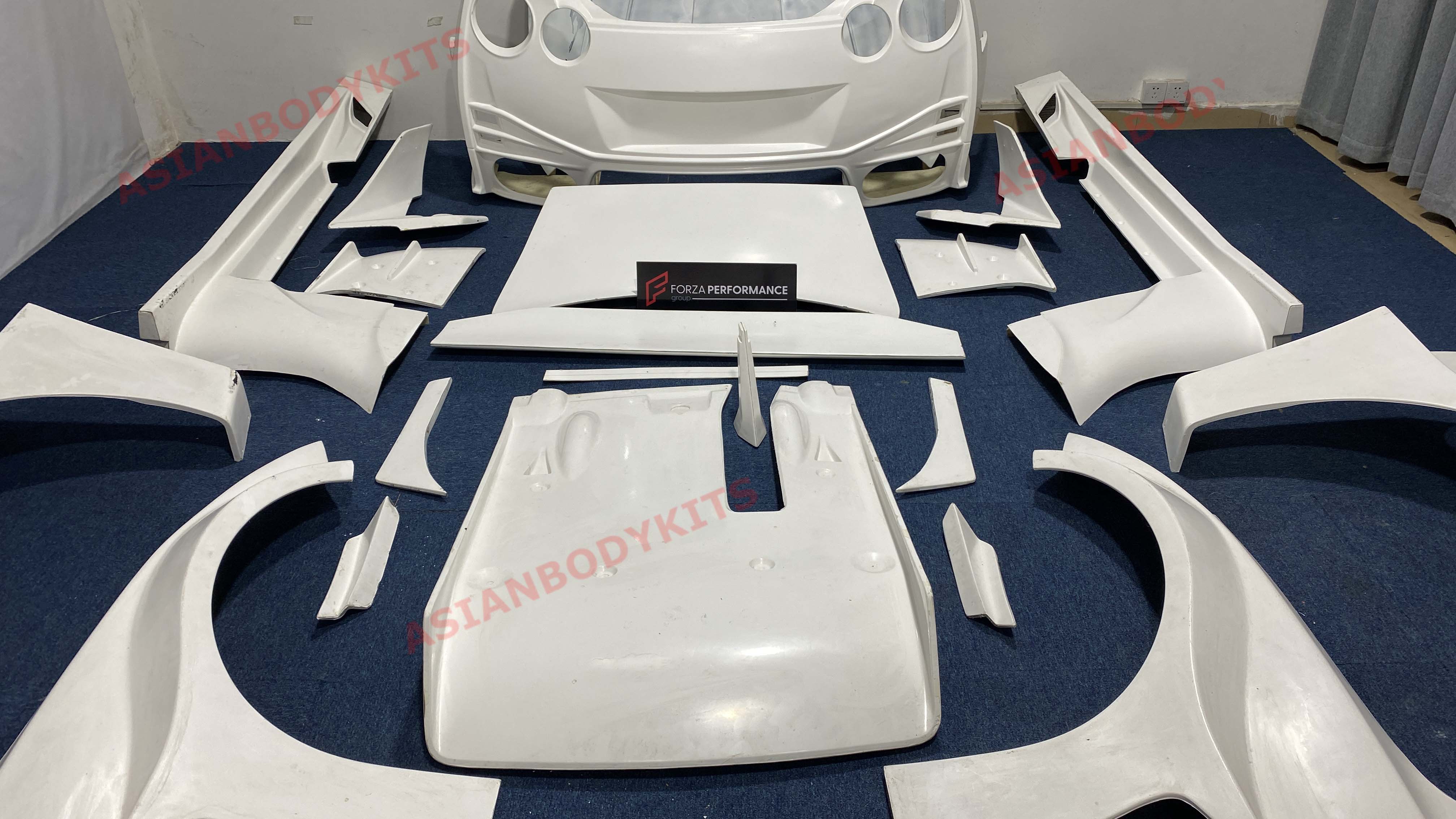 WIDE BODY KIT for NISSAN GT R R35 2016 - 2023 FORZA PERFORMANCE