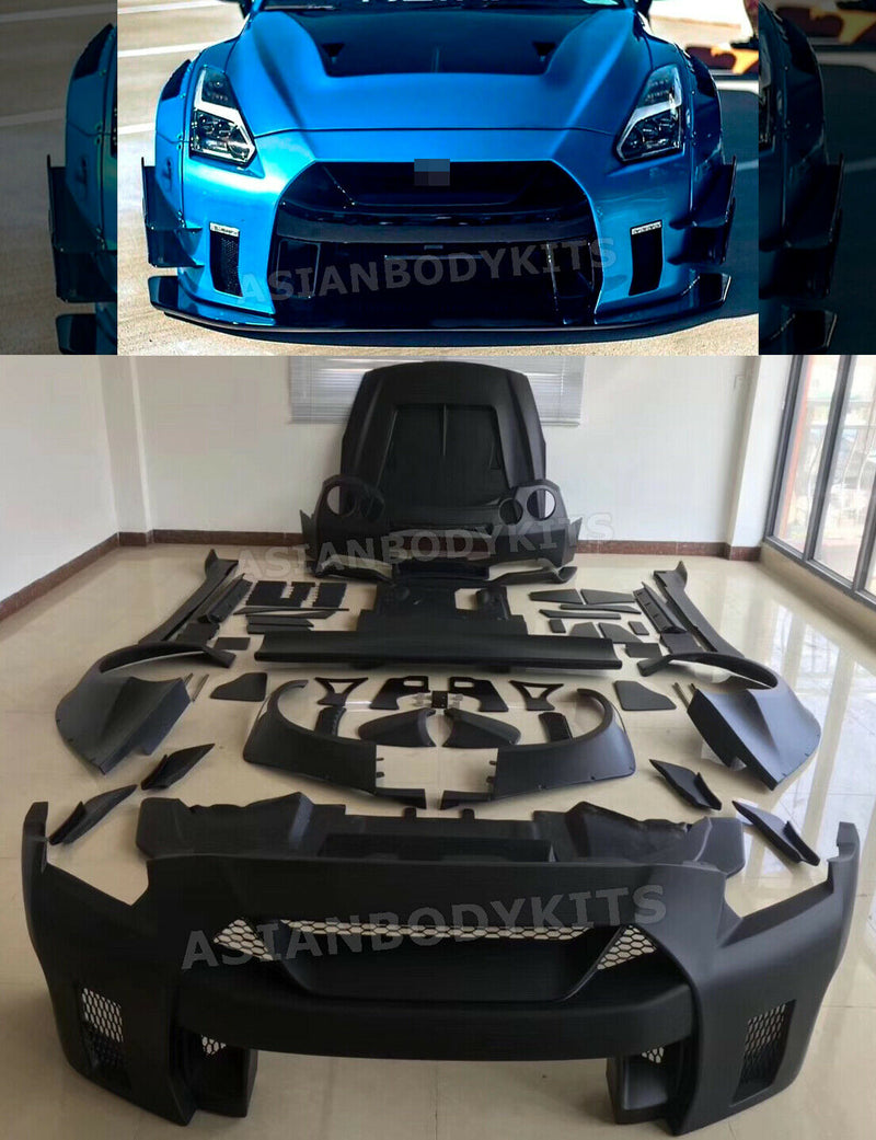 WIDE BODY KIT for NISSAN GT R R35 2016 - 2023