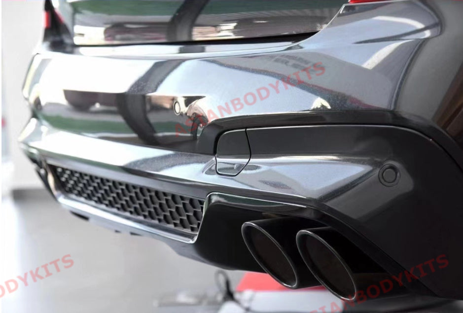 X3M REAR DIFFUSER with QUAD MUFFLER TIPS for BMW X3 G01 2018+