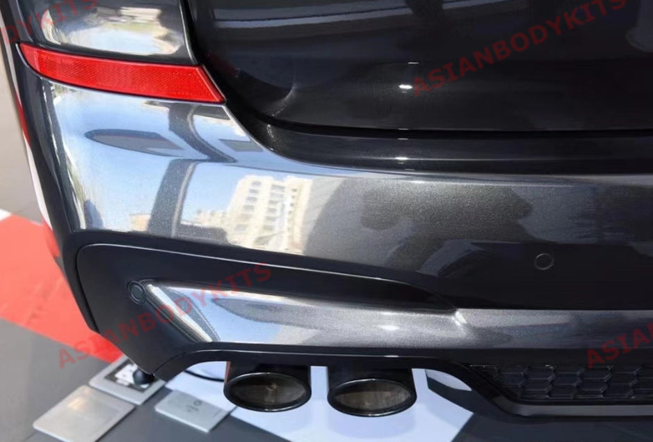 X3M REAR DIFFUSER with QUAD MUFFLER TIPS for BMW X3 G01 2018+