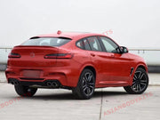 X4M REAR DIFFUSER with QUAD MUFFLER TIPS for BMW X4 G02 2018+