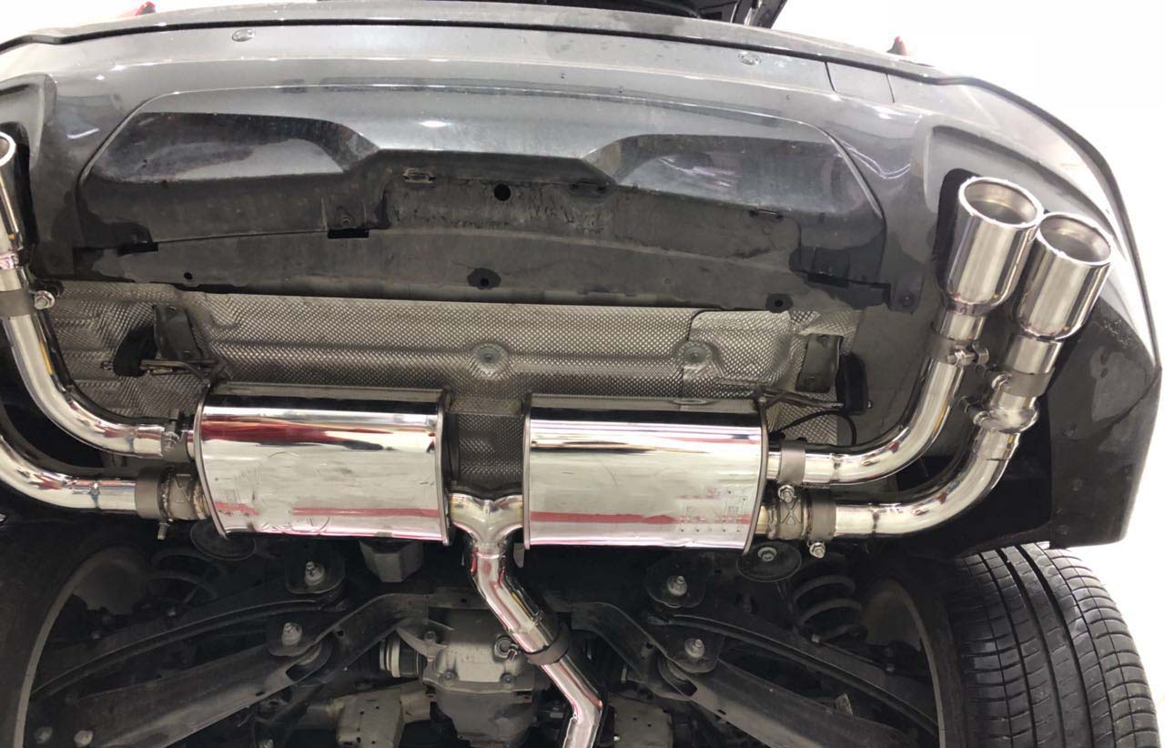 VALVED EXHAUST CATBACK MUFFLER for BMW X4 F26 2.0T 3.0T 2014-2018