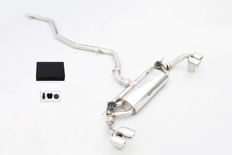 VALVED EXHAUST CATBACK MUFFLER for BMW X5 F15 3.0T 2014+