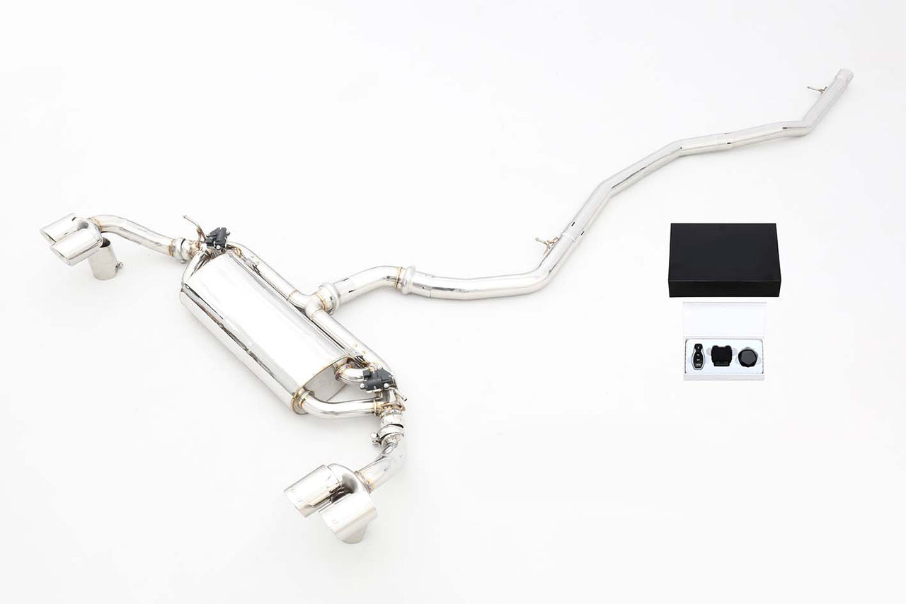 VALVED EXHAUST CATBACK MUFFLER for BMW X5 F15 3.0T 2014+