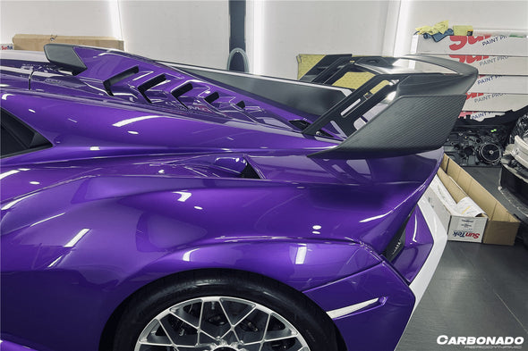 2021-UP Lamborghini Huracan STO Dry Carbon Fiber Engine Room Vent