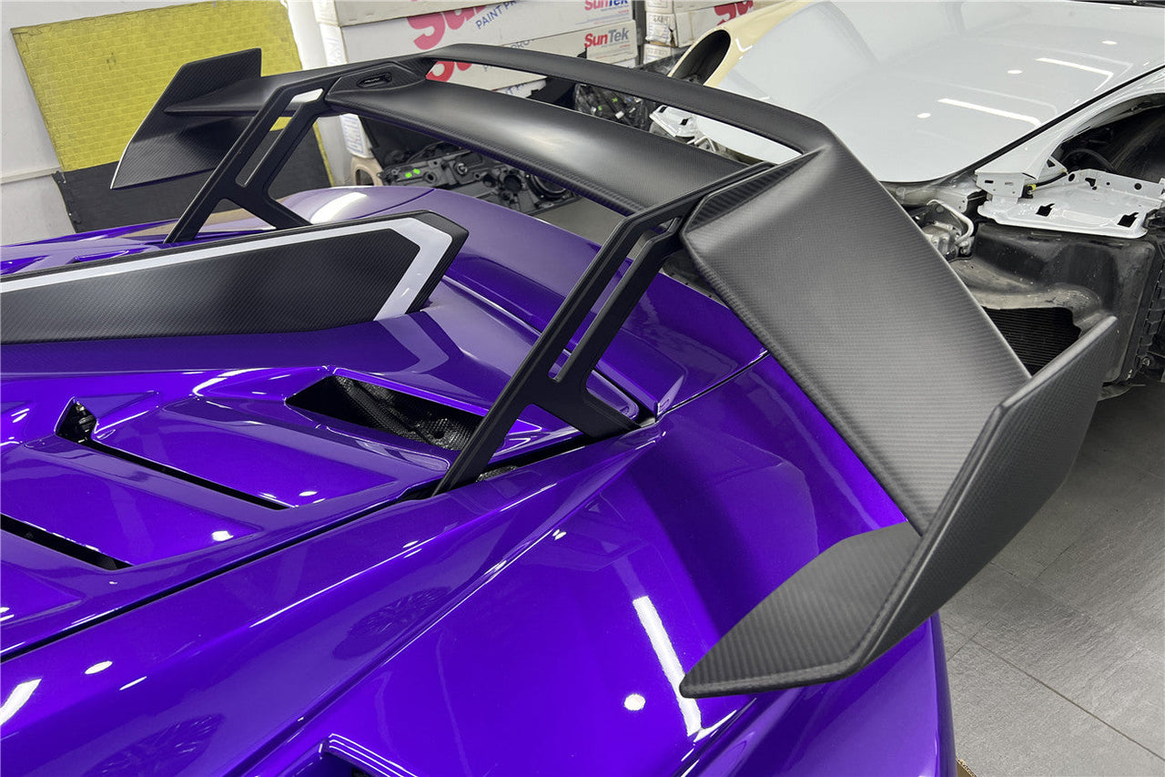 2021-UP Lamborghini Huracan STO Dry Carbon Fiber Trunk Spoiler