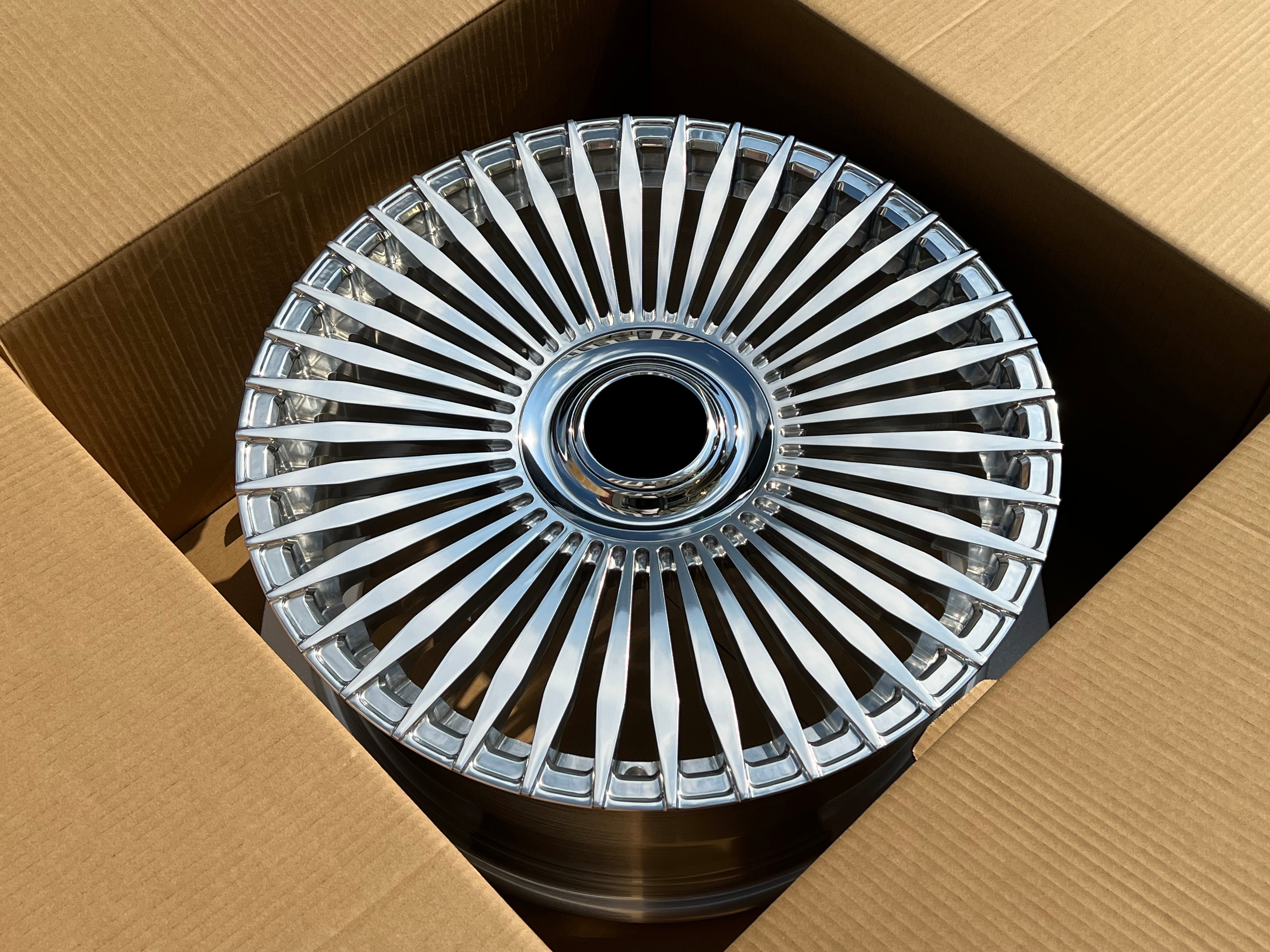 23 INCH FORGED WHEELS RIMS for MERCEDES-BENZ MAYBACH GLS 600 X167 ...