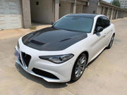 Carbon hood for alfa romeo guilia