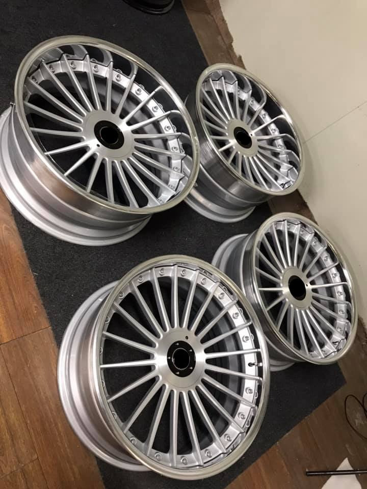 ALPINE OLD CLASSIC RETRO 3 PIECES 3PCS FORGED WHEELS FOR VOLKSWAGEN ...