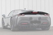 Assetto Fiorano Style Dry Carbon Trunk Spoiler For Ferrari SF90 Stradale  Set include:   Trunk Spoiler Material: Dry Carbon
