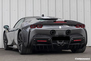 Assetto Fiorano Style Dry Carbon Trunk Spoiler For Ferrari SF90 Stradale  Set include:   Trunk Spoiler Material: Dry Carbon