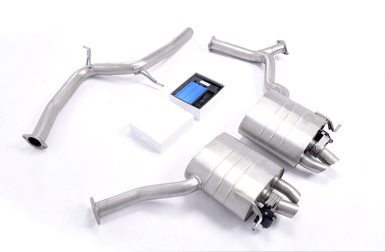 VALVED EXHAUST CATBACK MUFFLER for Audi A4/A5 B9