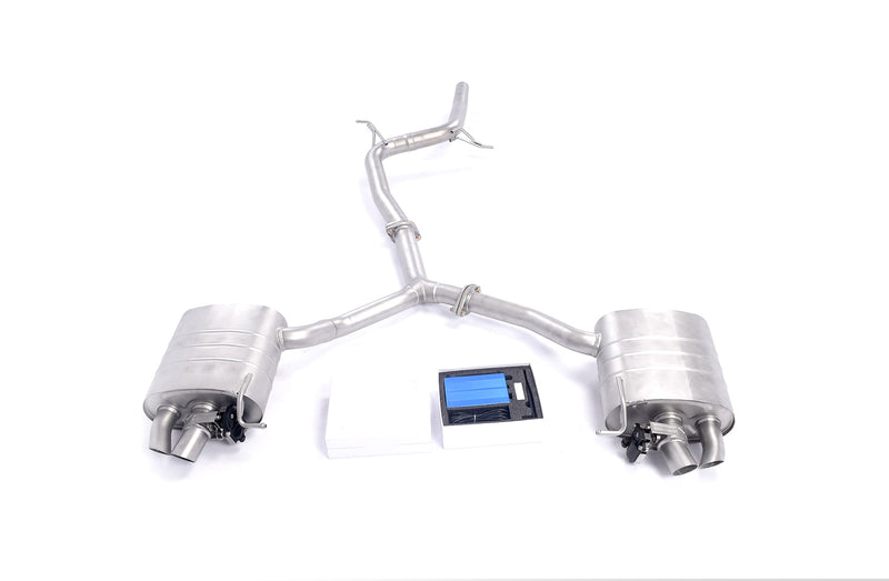 VALVED EXHAUST CATBACK MUFFLER for Audi A4/A5 B9