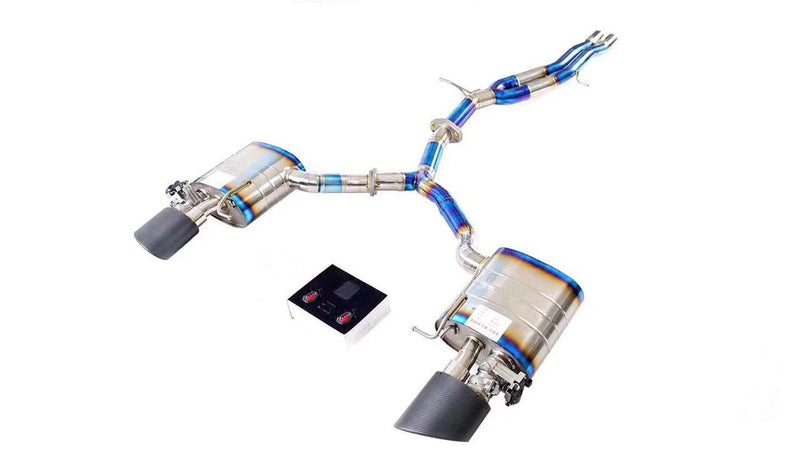 VALVED EXHAUST CATBACK MUFFLER for Audi RS4 2019+ (2.9T)