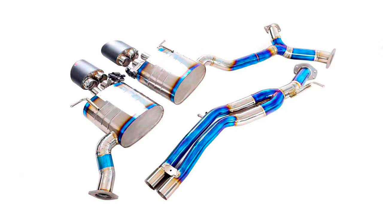VALVED EXHAUST CATBACK MUFFLER for Audi RS4 2019+ (2.9T)