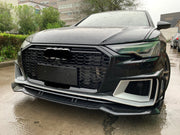 RS 6 Front Bumper Assembly For Audi A6 C8  Set include:   Front Bumper  Material: ABS