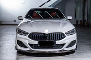 CARBON FIBER BODY KIT for BMW 8 SERIES G16 2019+

Set includes:

Front Lip
Side Skirts
Rear Diffuser
Rear Bumper Trims

Material: Real Carbon Fiber

NOTE: Professional installation is required.