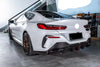 CARBON FIBER BODY KIT for BMW 8 SERIES G16 2019+

Set includes:

Front Lip
Side Skirts
Rear Diffuser
Rear Bumper Trims

Material: Real Carbon Fiber

NOTE: Professional installation is required.