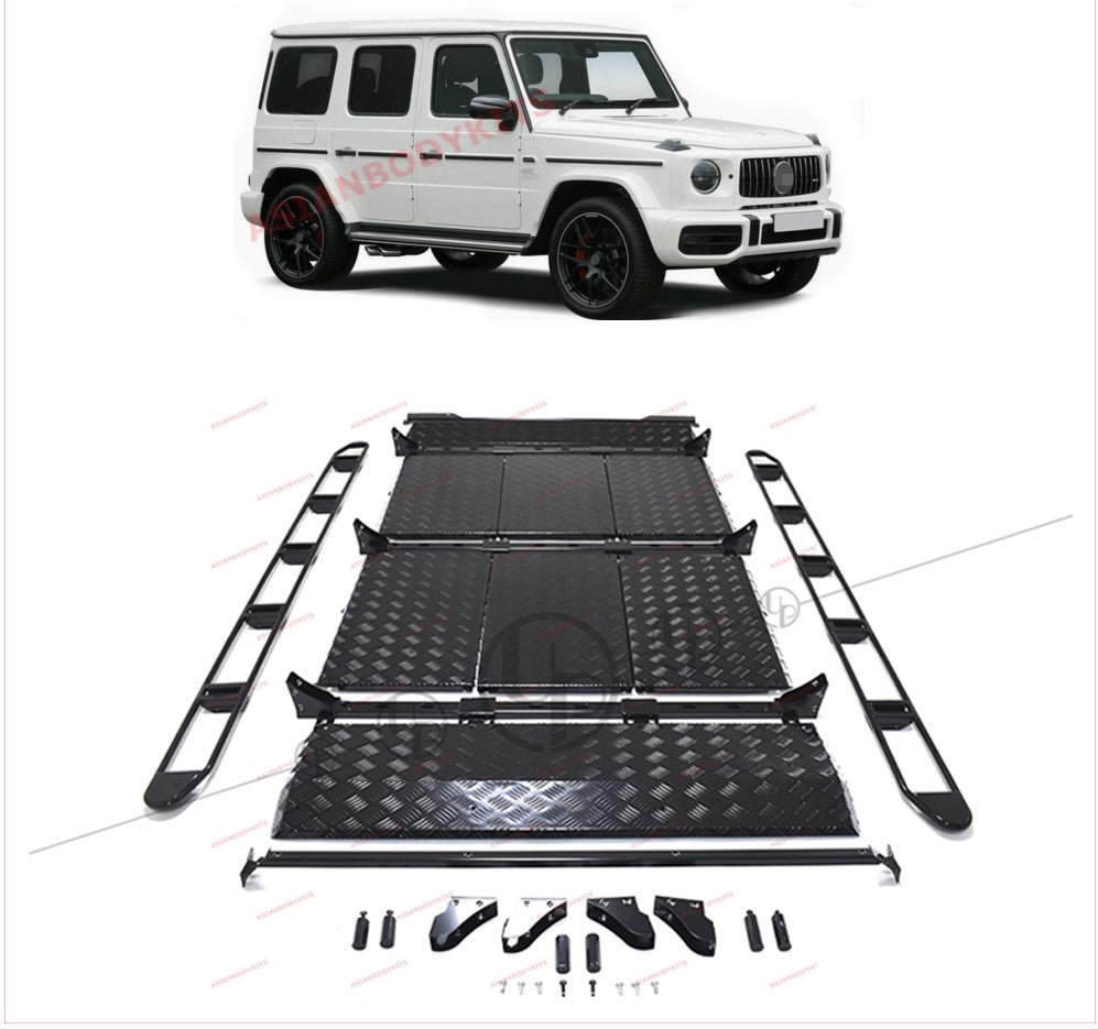 for Mercedes Benz G class W463A W464 G63 G350 G550 Roof Rack Bar Luggage 2018+