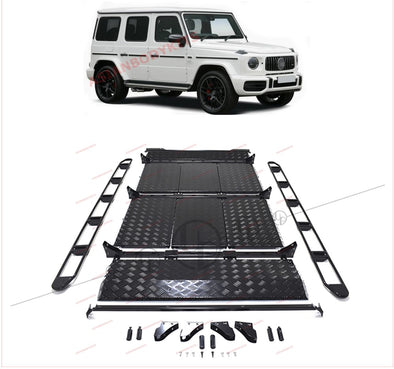 for Mercedes Benz G class W463A W464 G63 G350 G550 Roof Rack Bar Luggage 2018+