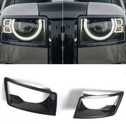 CARBON HEADLIGHT TRIM COVER for LAND ROVER DEFENDER L663 90 / 110 2020+