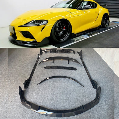 CARBON BODY KIT AIMGAIN for TOYOTA SUPRA A90 2019+ FRONT LIP SIDE SKIRTS REAR DIFFUSER