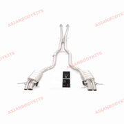 VALVED EXHAUST CATBACK MUFFLER for BENTLEY CONTINENTAL GT GTC W12 2004 - 2017