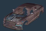 FORZA PERFORMANCE Carbon Body Kit for Bentley Continental Flying Spur 2020+ custom fit MANSORY