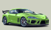 BKSS II CARBON BODY KIT FOR TOYOTA SUPRA A90 A91 2019+  Set includes:  Front Lip Front Canards Front Bumper Hood Side Skirts