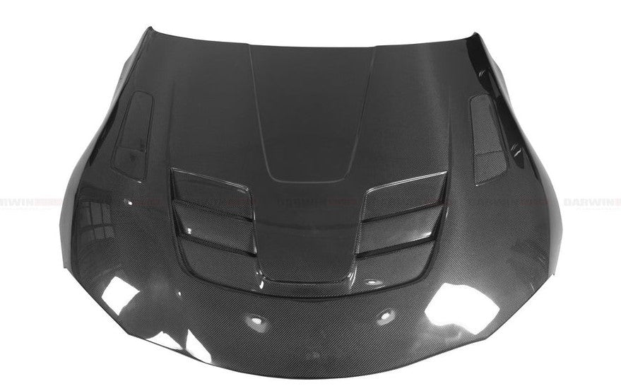 BKSS II CARBON BODY KIT FOR TOYOTA SUPRA A90 A91 2019+  Set includes:  Front Lip Front Canards Front Bumper Hood Side Skirts