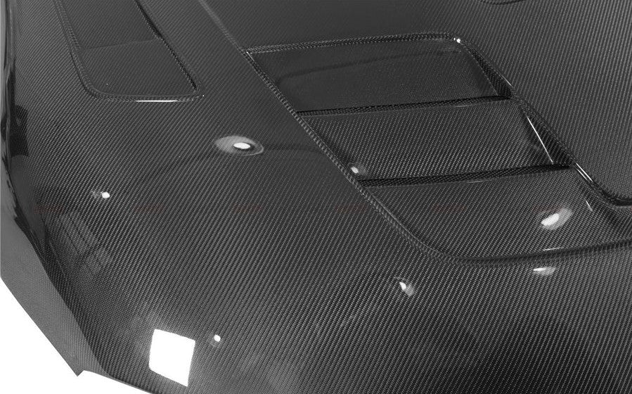BKSS II CARBON BODY KIT FOR TOYOTA SUPRA A90 A91 2019+  Set includes:  Front Lip Front Canards Front Bumper Hood Side Skirts