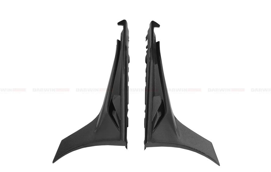 BKSS II CARBON BODY KIT FOR TOYOTA SUPRA A90 A91 2019+  Set includes:  Front Lip Front Canards Front Bumper Hood Side Skirts