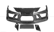 BKSS II CARBON BODY KIT FOR TOYOTA SUPRA A90 A91 2019+  Set includes:  Front Lip Front Canards Front Bumper Hood Side Skirts