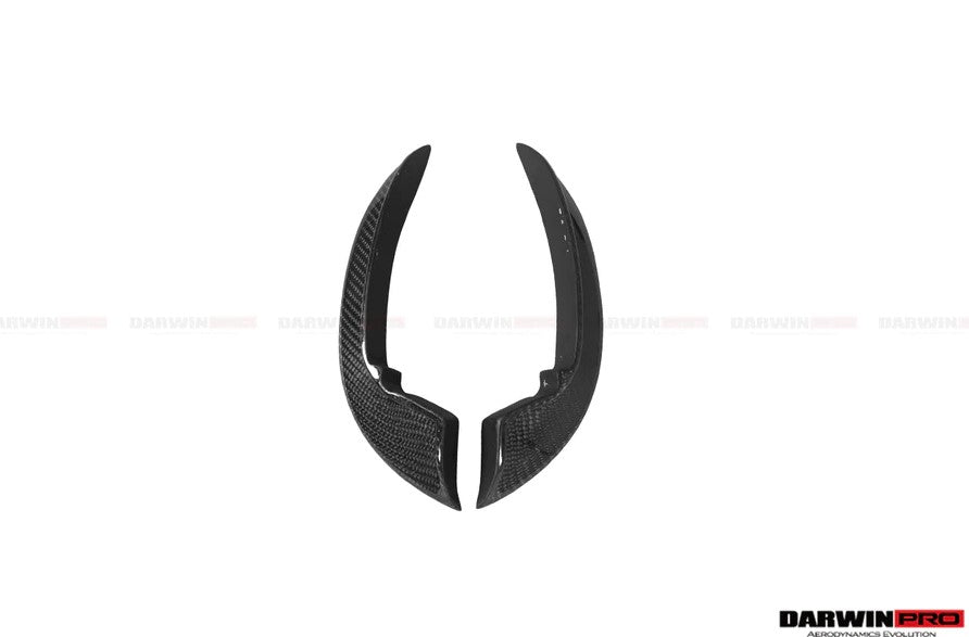 BKSS STYLE CARBON FIBER FRONT CANARDS for AUDI RS3 2019-2020