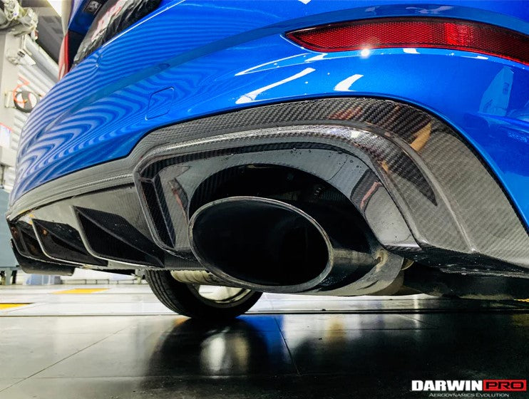 BKSS STYLE CARBON FIBER REAR DIFFUSER for AUDI RS3 2019-2020