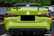 BKSS STYLE CARBON FIBER TRUNK SPOILER for BMW M4 G82 2020+  Set includes:  Rear Spoiler