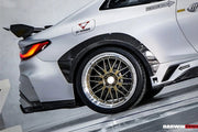 BKSS STYLE CARBON FIBER WIDE FENDER FLARES for BMW M4 G82 G83 2020+  Set includes:  Fender Flares