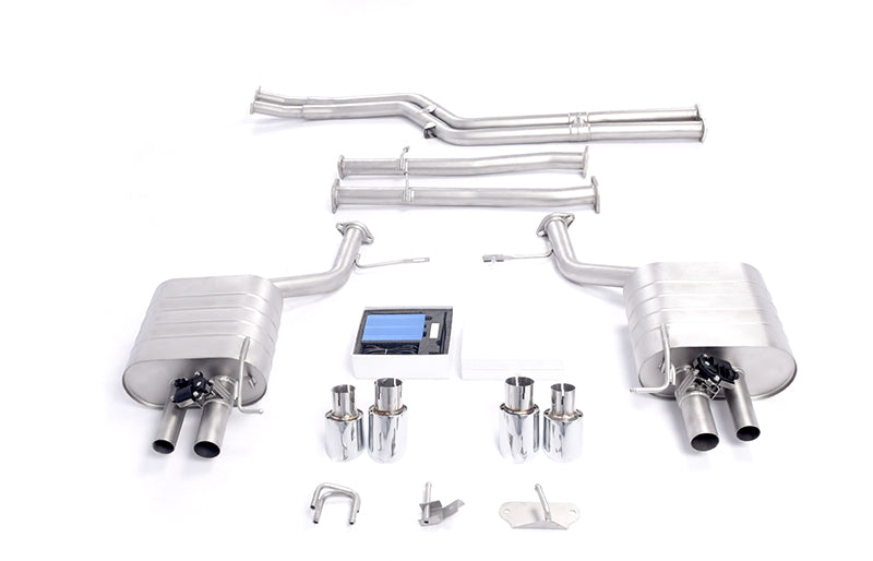 VALVED EXHAUST CATBACK MUFFLER for BMW 5 SERIES 523 528 530 (2.5/3.0)