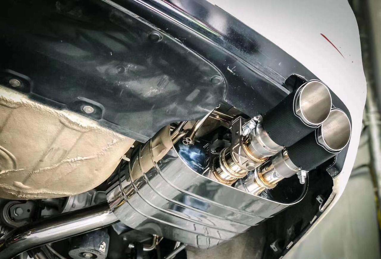 VALVED EXHAUST CATBACK MUFFLER for BMW 5 Series 528i F10 2.5