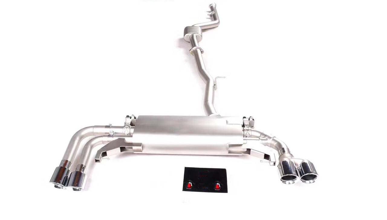 VALVED EXHAUST CATBACK MUFFLER for BMW X3 F25 2.0T 2011-2018