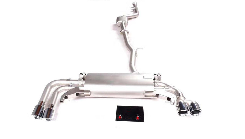 VALVED EXHAUST CATBACK MUFFLER for BMW X3 F25 2.0T 2011-2018