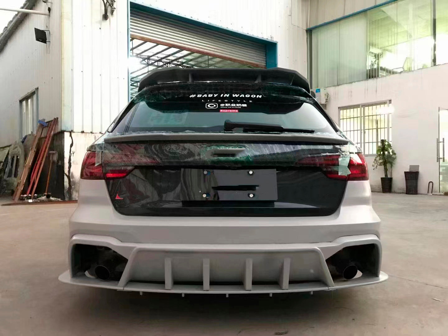 BODY KIT for AUDI RS4 A4 S4 2017 - 2019
