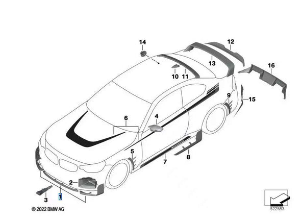 PARTS FOR BMW M2 G87 2022+